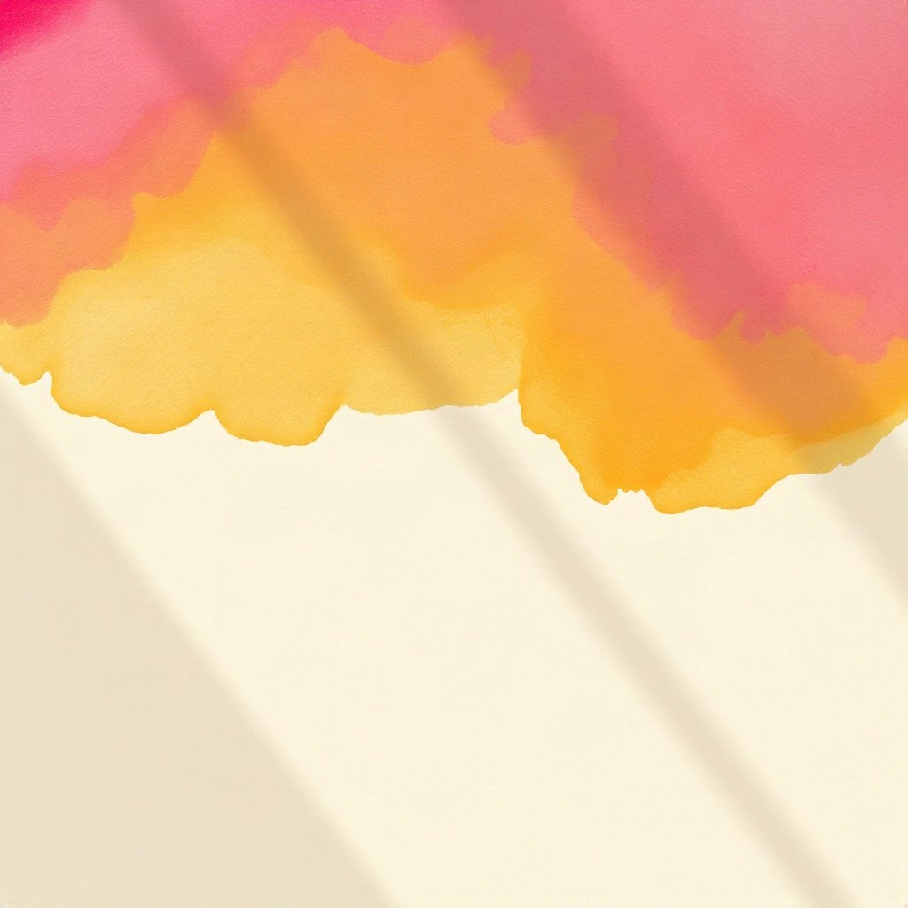 Abstract warm gradient on textured paper